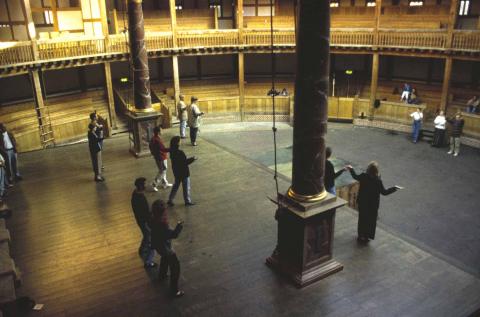 The View of Dance Rehearsal from the Gallery