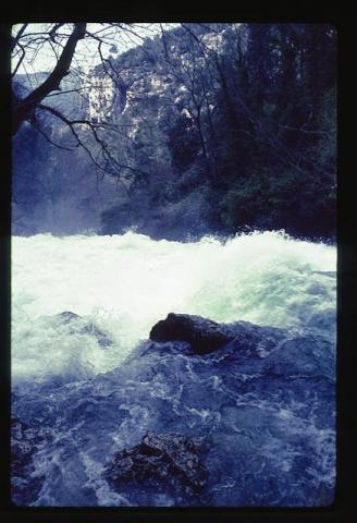 The River Sorgue in Spate