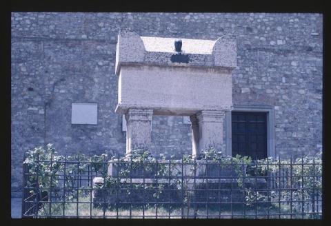 Petrarch's Tomb at Arquà Petrarca