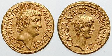 Antony with Octavian: Antony & Cleopatra