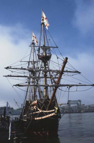 Drake's Ship, the Golden Hinde