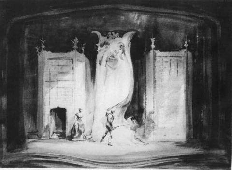 Hamlet, Jo Mielziner's Set Design, 1936