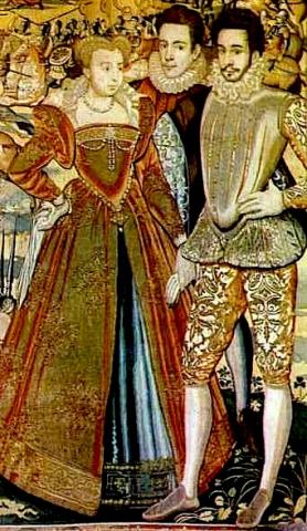 La Reine Margot (Marguerite de Valois) and Other Members of the Valois Court