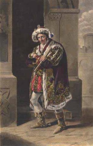 Richard III, Edmund Kean (1787-1833) as Richard III