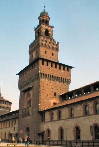 The Castello Sforzesco of the Dukes of Milan "The Two Gentlemen of Verona" & "The Tempest"