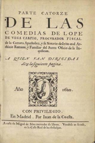 The Fourteenth Volume of the Plays of Lope de Vega
