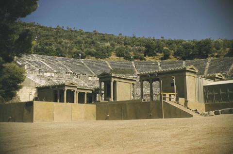 The Greek theatre at Epidaurus