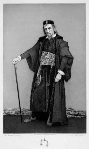The Merchant of Venice, Sir Henry Irving (1838-1905) as Shylock