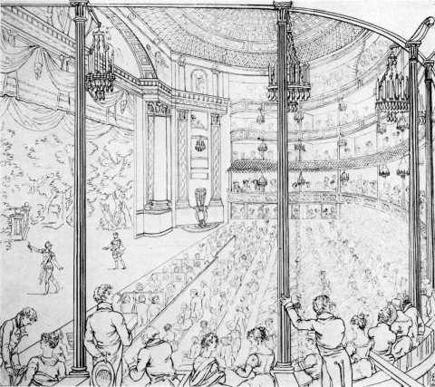 The New Theatre Royal, Drury Lane, 1813