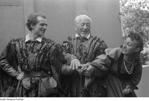 The Taming of the Shrew, Open-air Theatre, Schöneberg, Berlin, 1946