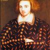Probable Portrait of Christopher Marlowe (1564 - 1593)