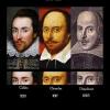 Direct Comparisons Between the Shakespeares of the Cobbe Portrait, Chandos Portrait & Droeshout Engraving