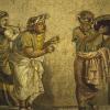 Roman Mosaic of Strolling Musicians