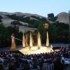 Sunset at California Shakespeare Theatre: Shaw's Arms and the Man.