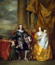 King Charles I & his Wife Queen Henrietta Maria