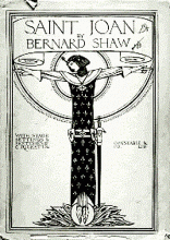 Poster for Shaw's Saint Joan