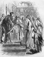 Henry VI, Part 2: Suffolk Presents his Mistress, Queen Margaret, to her Pre-Contracted Husband Henry VI