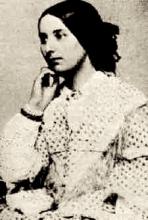 Ambrotype of Fanny Brawne taken in the 1850's