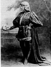 Hamlet: Sarah Bernhardt (1844-1923) as Hamlet 