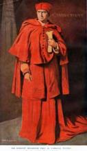Henry VIII: Herbert Beerbohm Tree as Cardinal Wolsey