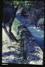 A branch of the River Sorgue flowing by Petrarch's Garden