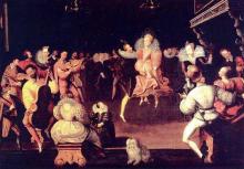 Festivities at the Valois court (circa 1580)