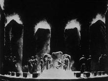 King Lear, Design by Norman Bel Geddes, 1919