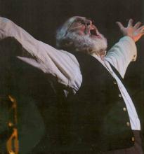 King Lear (Jeffrey DeMunn) at the Bruns Theatre: California Shakespeare Theatre, 2007.