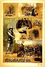 Richard III, Thomas Keene (1840-1898) as Richard III (Poster)
