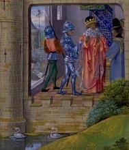 Richard II's arrest by the Earl of Northumberland 