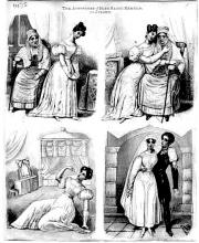 Romeo and Juliet, The attitudes of Miss Fanny Kemble as Juliet