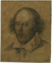 William Shakespeare, Drawn After the Chandos Portrait